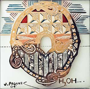 Gold Leaf Example #16 by Jerry Pagane
